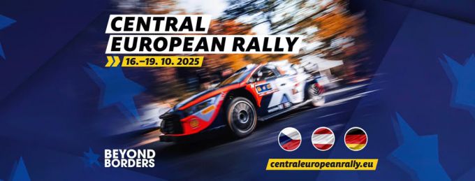 FIA WRC Central European Rally 2025 banner
