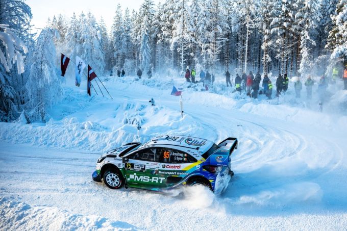 FIA WRC Rally Sweden 2026 Armstrong Byrne Ford Puma