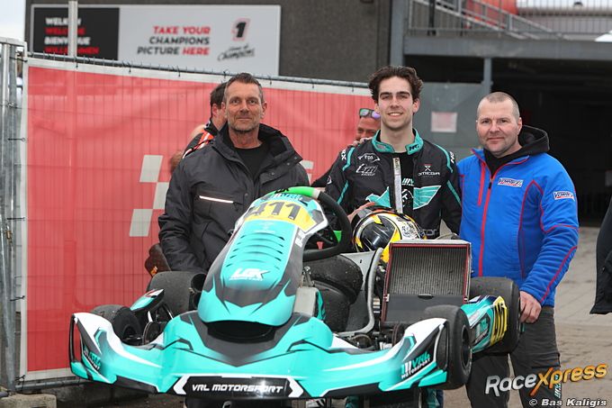 Kevin Stehouwer pakt knappe P2 met gelast chassis in Genk