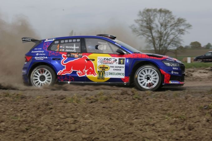 TAC Rally Tielt Belgian Rally Championship 2026 Jos Verstappen en Jamoul Renaud Škoda Fabia RS Rally2 Foto 7