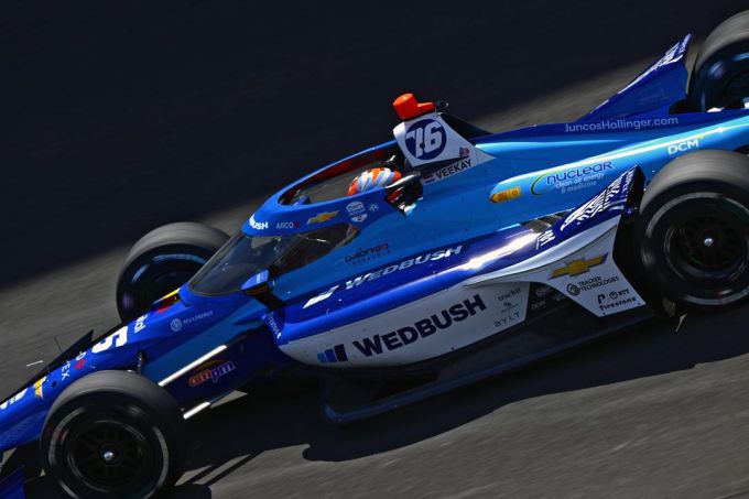 Rinus Veekay Loting kwalificatie Indy 500