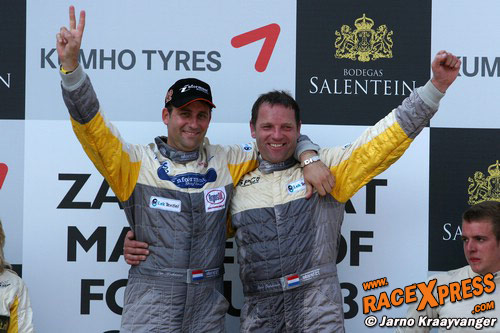 Verdiende zege voor Pim Hoekzema en René Oudshoorn