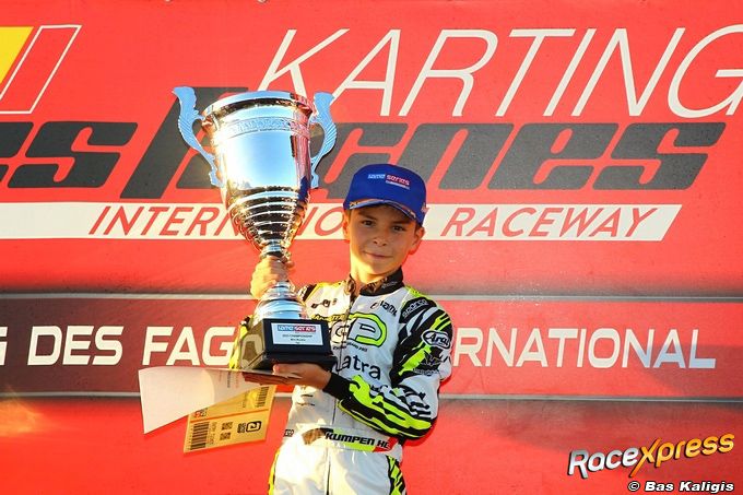 Henri Kumpen kampioen in IAME Benelux Series in Mini Rookie-klasse!