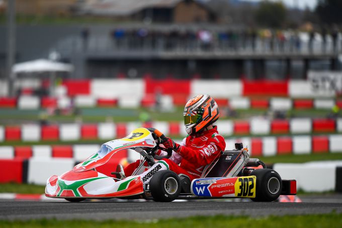 Dean Hoogendoorn WSK Super Master Series Champion