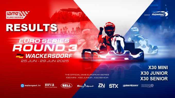 2025 IAME Euro Series Ronde 3 op het ProKart Raceland