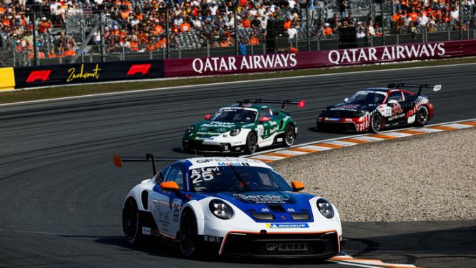 Porsche Mobil 1 Supercup Zandvoort 29-31 augustus 2025 Foto 5 Ariel Levi op vierde plaats