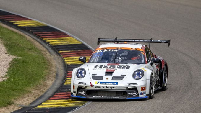 Porsche Sixt Carrera Cup Deutschland 2025 Red Bull Ring Foto 8 Michael Schrey Bonk Motorsport portret actie