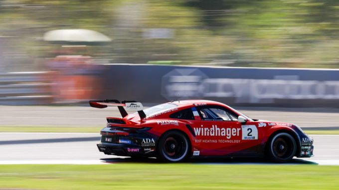 Porsche Mobil 1 Supercup in Monza Italië Foto 1 Marvin Klein poleposition Porsche 911 GT3 Cup BWT Lechner Racing