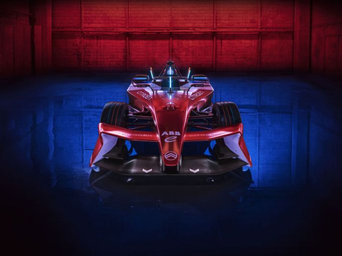 ABB FIA Formule E-kampioenschap 2026 Citroën GEN3 Evo-eenzitter 100% elektrisch 12