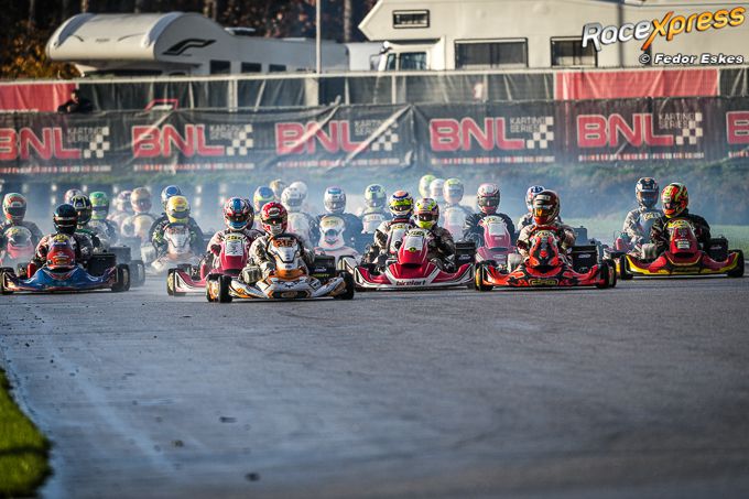 Christiaan de Kleijn met 269 start van voorste startrij