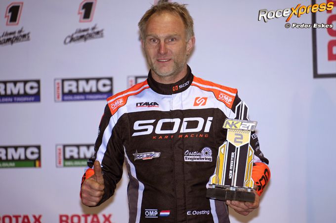 Edgar Oosting kent geweldig afscheid - langverwachte podiumplaats in KZ2 Plus - nu focus op eigen kartteam