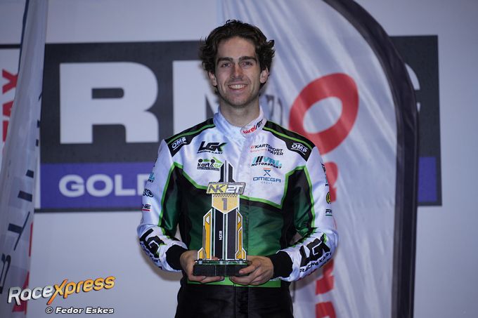 Kevin Stehouwer domineert in Genk