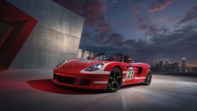 Victor Gómez Puerto Rico Porsche Sonderwunsch Manufaktur 20 jaar oude Carrera GT met Salzburg-design Foto 1