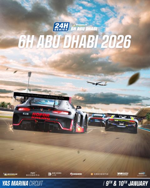 Michelin 24H SERIES Middle East Trophy 2025/2026 6H ABU DHABI Yas Marina Circuit Creventic
