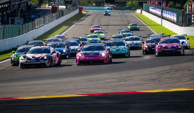 Spa-Francorchamps Michelin 992 Endurance Cup Creventic Porsche 911 GT3 Cup (992) 12-uursrace zaterdag 5 september 2026