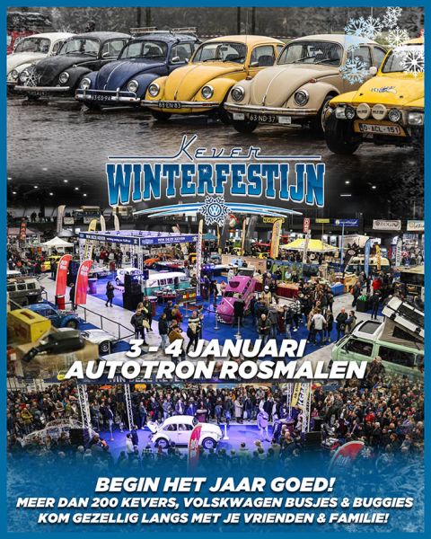 Volkswagen Kever winterfestijn