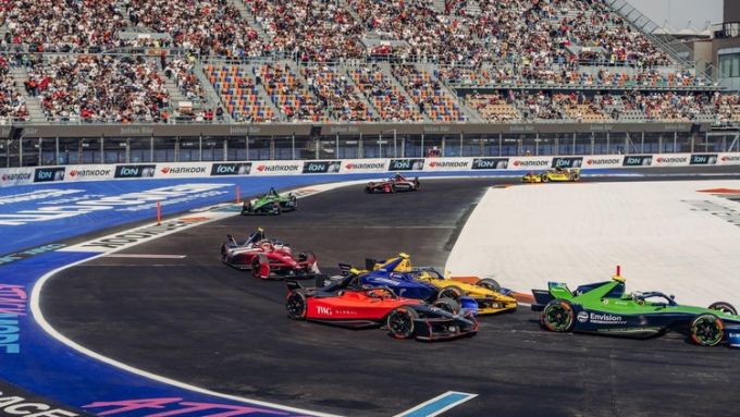 Mexico City E-Prix vier Porsches in top negen Foto 17