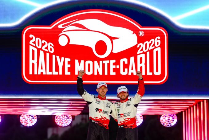 FIA World Rally Championship Rally Monte Carlo 2026 TOYOTA GAZOO Racing Oliver Solberg Elliott Edmondson Toyota GR YARIS Rally1 Foto 1