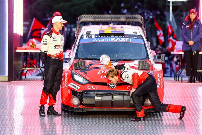 FIA World Rally Championship Rally Monte Carlo 2026 TOYOTA GAZOO Racing Oliver Solberg Elliott Edmondson Toyota GR YARIS Rally1 Foto 2