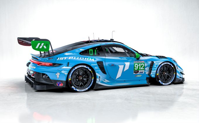 Morris Schuring IMSA Michelin Endurance Cup #912 Porsche 911 GT3 R Manthey 1st Phorm Foto 4