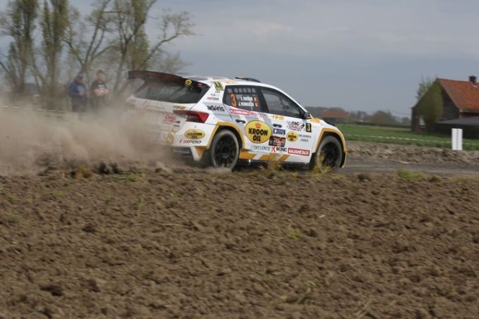 Belgian Rally Championship 2026 TAC Rally Tielt Cédric Cherain Jasper Vermeulen Skoda Fabia RS Rally2 5