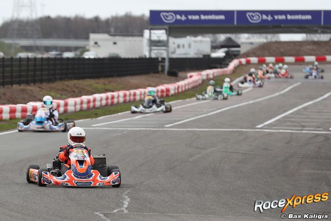 Lewis Van den Heuvel uit Texel naar podium met nummer 44 van Lewis Hamilton