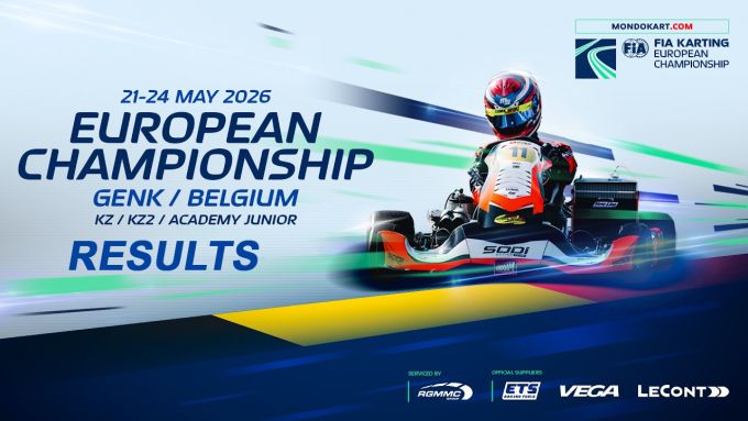FIA Karting Europees Kampioenschap – KZ, KZ2 en Academy Junior op het legendarische Karting Genk