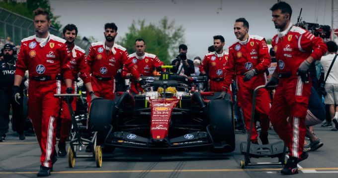 Lewis Hamilton Formule 1 F1 Canada GP Ferrari